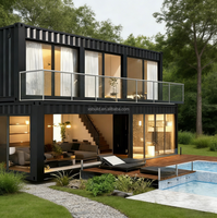 Maison préfabriquée à bas prix, villas, maison conteneur, maison de 40 pieds, maison conteneur pour hôtel