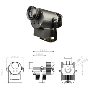 Ngoài trời 360W LED 6 gobo Logo chiếu không thấm nước IP65 chiếu ánh sáng giáng sinh quảng cáo ngoài trời ánh sáng - Product Image 6