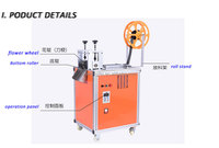 Machine de découpe à rouleaux haute vitesse MTF pour PLC 220V, découpeuse de mousse et de papier abrasif, découpeuse de sangles auto-agrippantes, formes personnalisées, haute précision, CE