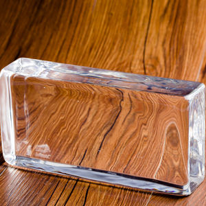 K9 cristal sólido vidro fundido tijolo cristal transparente fusível tijolos de vidro para partição de parede do hotel - Product Image 2