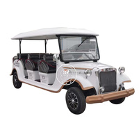 Carrito de Golf Retro Antiguo Legal para la Calle 2025, Buggy Eléctrico Clásico Vintage, Autobús Turístico Retro para Adultos en Venta