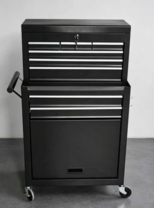 Modern Heavy Duty Iron 4-Wheel <b>Tool</b> Cart <b>Drawer</b> Style Salon Multifunctional Mobile Handcart Auto Repair Beauty Cabinet - Product Image 3
