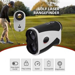 Telémetro de Golf de Alta Precisión de 1000M, Medidor de Distancia Electrónico para Exteriores para Caza, Modelo SH163 con Batería Recargable - Product Image 1