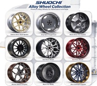 Jantes de voiture SHUOCHI 17-24 pouces en aluminium forgé multi-rayons, luxe, concaves profondes, 5x120, Beadlock, pour course de dragster, neuves, 25 mm