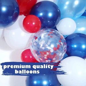 142pcs Blue White Red Balloon Garland <strong>Arch</strong> Kits for USA July 4th <strong>Independence</strong> Day Backdrop Decoration Balloons Photo Props - Product Image 5