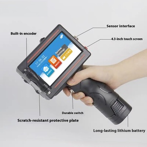 Xách tay cầm tay máy in phun cho in ấn ngày sản xuất đồ họa mã <span class=keywords><strong>QR</strong></span> bao bì carton Mã Chai trên các mặt hàng nhỏ - Product Image 4