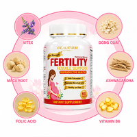 Comprimés de fertilité féminine à base de plantes naturelles en gros (OEM/ODM) – Équilibre hormonal, santé reproductive, soutien antioxydant pour femmes