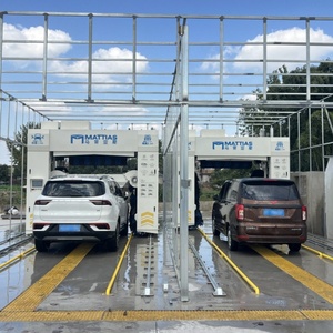 Máquina de Lavado de Coches Automática de Túnel Sin Contacto con Estructura Galvanizada en Caliente 2026, Control Inteligente PLC y Sistema de Gantry Rollover - Product Image 3