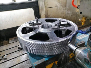 Nhà sản xuất thiết bị OEM lớn vòng bánh răng đường kính lớn bánh rèn thép bánh răng vòng - Product Image 4