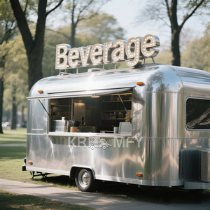 2025 Mobile Kitchen Drink Bar Restaurant Bbq Concession <b>Catering</b> Trailer Food Van <b>Pizza</b> <b>Truck</b> Fully Equipped - Product Image 3