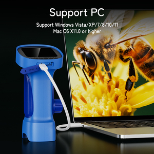 Hot bán inskam 395 Túi 1000X độ phóng đại LED kỹ thuật số điện tử kính hiển vi giáo dục đồ chơi 2 "Màn hình thực hành học tập - Product Image 5