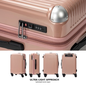 Valise OEM en PC valise intelligente valise à roulettes sac à roulettes bagage de voyage grande capacité ensemble de <span class=keywords><strong>valises</strong></span> à main - Product Image 3