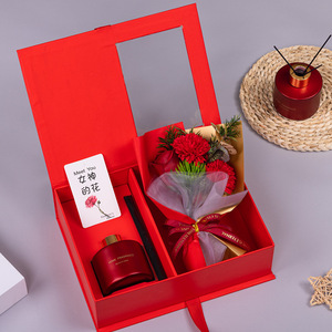 Navidad Día de San Valentín Artículos promocionales corporativos Ideas Jabón Flor Mujeres Lujo Personalizado Novedad Perfume Juegos de regalo - Product Image 2