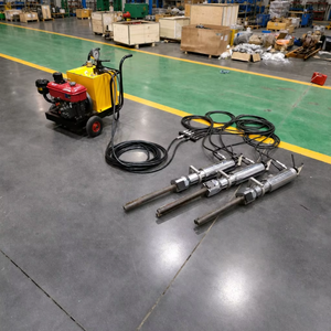 Hydraulic <b>Wedge</b> Rock Splitter Machine | Static Non Explosive Stone <b>Splitting</b> Gun | Diesel Quarry Rock Breaking Equipment - Product Image 4