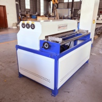 Machine à rainurer et à former des rainures à cinq lignes pour conduits en acier galvanisé de 1,5 mm, idéale pour l'atelier de fabrication de conduits CVC
