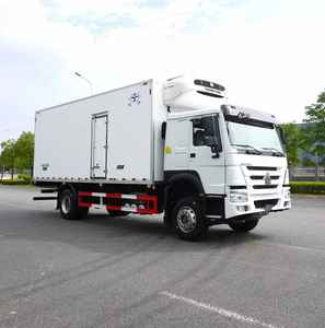 Camion de réfrigérateur de ³ de SINOTRUK HOWO 18m pour le fruit frais de transport/viande fraîche/vaccin médical à vendre - Product Image 2
