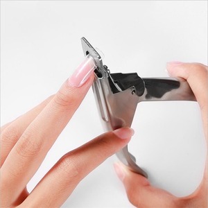 Cortador de <span class=keywords><strong>uñas</strong></span> profesional, cortauñas de acrílico de borde recto, cortador de manicura, corte de Guillotine, <span class=keywords><strong>uñas</strong></span> postizas, 1 ud. - Product Image 5