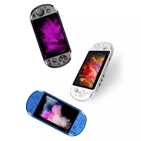 X12 Consoles de jeu de lecteur vidéo de jeu rétro portable avec double bascule intégrée 10000 + jeux prenant en charge la carte TF