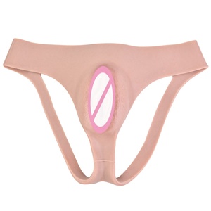 FAAK Culotte string en silicone pour travestis, gaff dissimulant le camel toe, slip sculptant, jouets sexuels insérables, sous-vêtements effet vagin, personnalisable - Product Image 3