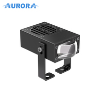 Aurora LED Car Hidden Grille Light Éclairage Externe Dual-Color Offroad Light Led Driving Lamp pour Camion Jeep