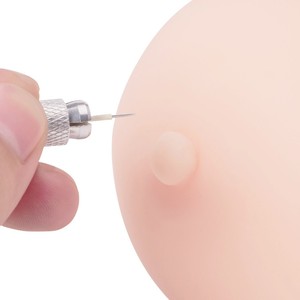 Fabrieksgroothandel Realistische 3D Rubber Borst Permanente Make-up Tattoo Borst Tepel Oefenhuid 3D Areola Tattoo Huid - Product Image 3