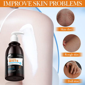 Boue volcanique de marque privée nettoyage en profondeur rajeunissement de la peau gel douche hydratant blanchissant à la foudre - Product Image 5