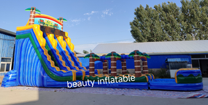 Nhà Sản Xuất Giá Rẻ Thương Mại <span class=keywords><strong>Inflatable</strong></span> Trượt Trượt Nước Với Hồ Bơi - Product Image 6