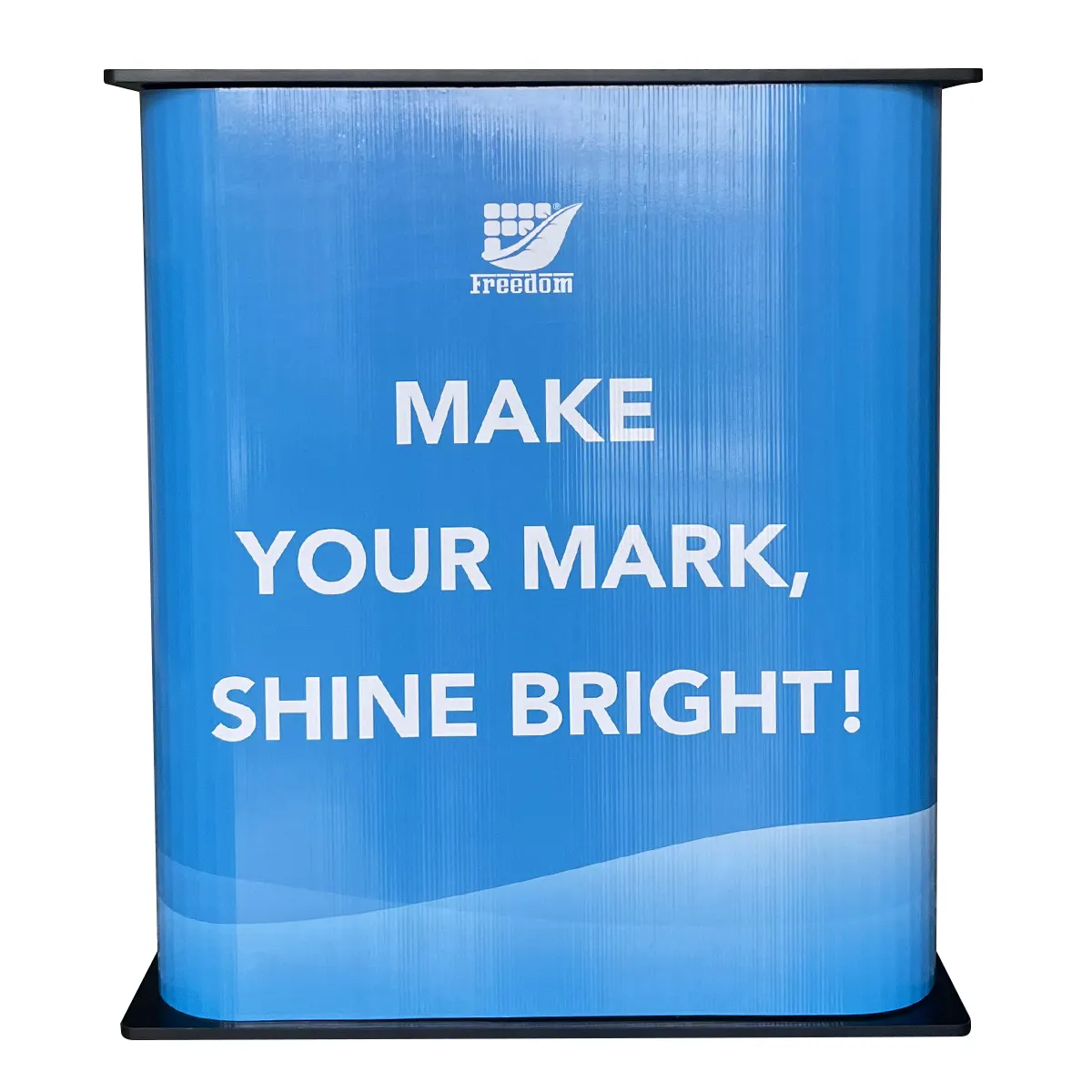 Custom Portable Advertising Pop Up Counter Promotion Table Stand For Trade Show