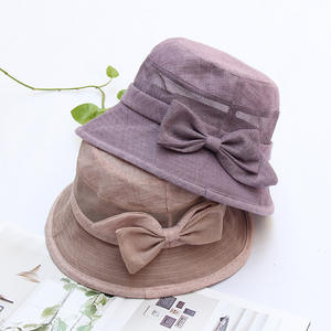 Sombrero de verano para el sol de la madre para mujeres mayores, gorras de pescador transpirables con ala grande para pescar, viajes informales al aire libre - Product Image 2