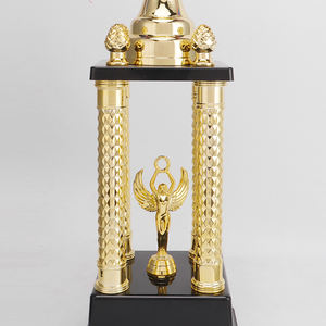 جودة عالية <span class=keywords><strong>4</strong></span> أعمدة الكأس مع الذهب الفضة البرونزية أكواب معدنية للأحداث الرياضية الجوائز SZ31 - Product Image 3