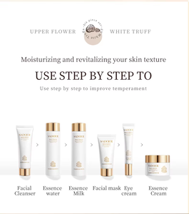 Kit <span class=keywords><strong>Facial</strong></span> Herbal Natural de Trufa Blanca de Marca Privada Sadoer, Más Vendido, Hidratante, Reafirmante, Iluminador, Set de Cuidado de la <span class=keywords><strong>Piel</strong></span> - Product Image 6