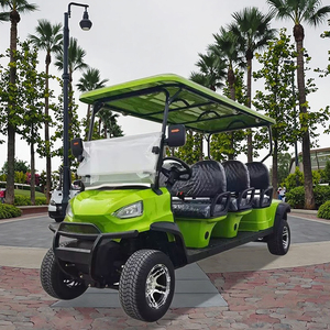 Xe Golf điện 6 chỗ ngồi 48V pin lithium 50 + dặm phạm vi 25 MPH tốc độ cho các sân golf cộng đồng gated Dot EEC GCC thép - Product Image 3