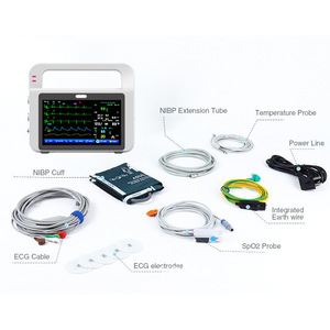 Monitor Portátil para Pacientes Pumais P5A con Batería Integrada para Transporte Médico, Monitoreo de Frecuencia Cardíaca y ECG - Product Image 4