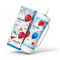 Bouteille de gaz portable 1L pour ballons, 24 bars, pour la décoration de fêtes