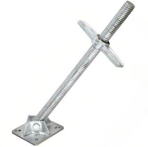 Основание для строительных лесов, опорные плиты для винтовых домкратов, стальные, грузоподъемность 1000 кг - Product Image 1