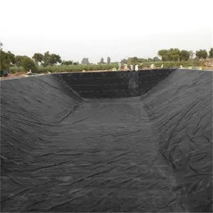 Подкладка для рыбного пруда hdpe геомембрана 1,5 мм усиленная геомембрана для ландшафтного дизайна