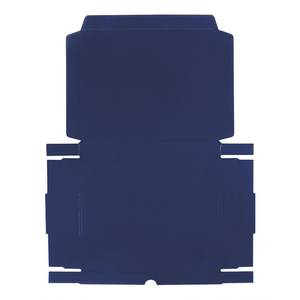 Scatola di cartone blu 210X190X20 mm per archiviazione di documenti in carta - Product Image 3