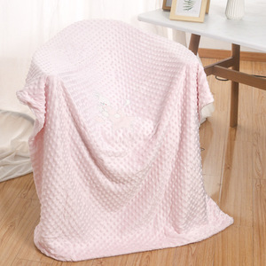 <span class=keywords><strong>Couverture</strong></span> de matelas double face moderne Doudou Baby, qualité maternité, double couche, polyester uni, utilisable toute l'année, <span class=keywords><strong>couverture</strong></span> pour climatiseur - Product Image 2