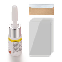 Kit de réparation de vitres de voiture, fissures de vitres disparues, élimination des rayures, réparation de fissures de pare-brise de voiture, camion, moto, ensemble de récupération de fissures