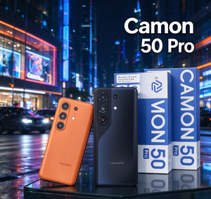 สมาร์ทโฟนแอนดรอยด์ Camon 50 Pro 5G หน้าจอโค้งขนาด 7.3 นิ้ว หน่วยความจำ 16GB 1TB โปรเซสเซอร์สิบคอร์ รองรับ CDMA LTE สองซิมการ์ดแบบ Dual Standby - Product Image 4
