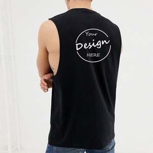 Haute Qualité Hommes Sport Vêtements Gym Gilet Débardeur Mens Body Shaper Gilet - Product Image 5