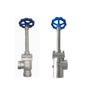 Vanne à commande manuelle efficace LF2, vanne à 2 voies pour azote liquide avec réservoir auto-pressurisé - Product Image 3