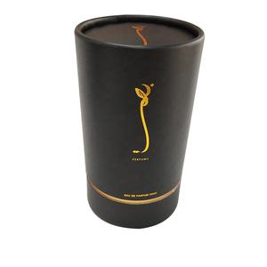 Caja Cilindro Cosmética de Papel Artesanal Biodegradable Ecológica Personalizada, Materiales Reciclados, Impresión a Cuatro Colores, Estampado en Caliente para Cuerpo - Product Image 4