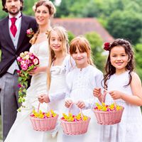 Panier de pique-nique nautique écologique en osier YULIN JIAFU avec poignée, panier cadeau ovale en saule tressé pour mariages, bébés, personnalisable