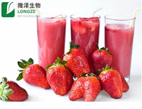 Poudre de fruits mélangés pour boisson, saveurs fraise, myrtille, mangue et citron, fournie directement par l'usine