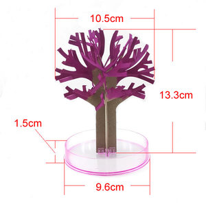 Bộ Dụng Cụ Thủ Công Nghệ Thuật Cây Giấy Sakura Phát Triển Ma Thuật Bộ Dụng Cụ Trồng Tinh Thể Tự Làm Trang Trí Nhiều Màu - Product Image 4