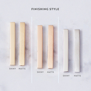 Gold Engraved <b>Custom</b> <b>Name</b> Vertical 3D Bar <b>Necklace</b> | Personalized Stainless Steel Pendant | Engravable with Fiber Machine - Product Image 4