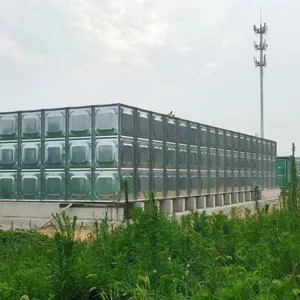Tanque de água para fazendas e fábricas novo em chapa metálica de 3000 litros Tanque de água de 20.000 litros com garantia de 1 ano