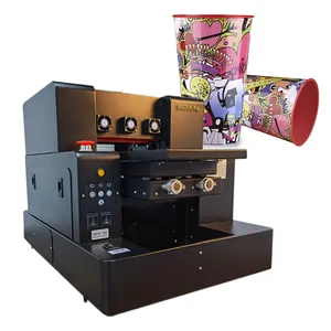 Soan Digital A4 UV Printer Mobile Cover Wood Acrylic Inkjet UV Printer A4 for Cup Printing Machine