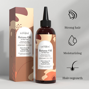 Private Label bio Batana olio idratante levigante rinforzante nutriente per la crescita di <span class=keywords><strong>barba</strong></span> e capelli per gli uomini - Product Image 1
